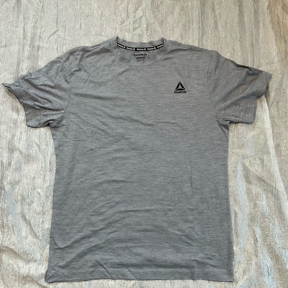 Reebok Men's Heather‎ Gray Short Sleeve Tee